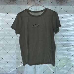 blue relax shirt